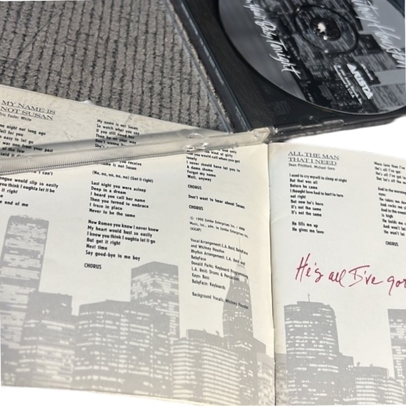 Whitney Houston I'm Your Baby Tonight CD 1990 Arista Records 80s Pop Music Disc - Picture 5 of 6